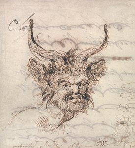 Ein Satyrkopf von James Ward