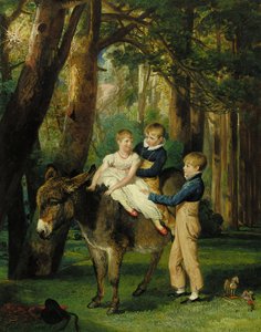 Gruppenporträt von John, Theophilus und Frances Levett, 1811 von James Ward
