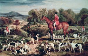 Ralph Lambton und seine Hunde