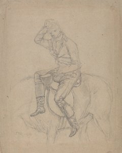 Sir Charles Blunt beim Tod des Wildschweins: eine Studie für eines von vier Gemälden von Ward, ausgeführt 1815