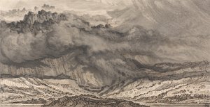 Snowdon, ein herannahender Sturm