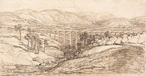 Das Tal von Llangollen von James Ward