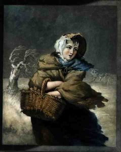 Winter, gestochen vom Künstler, veröffentlicht ca. 1805 von James Ward