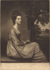 Jemima Gräfin Cornwallis von James Watson after Sir Joshua Reynolds