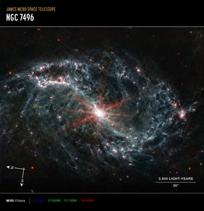 NGC 7496 von James Webb Space Telescope (NASA)