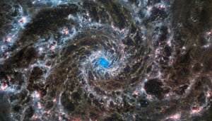 Das Herz der Phantomgalaxie von James Webb Space Telescope (NASA)