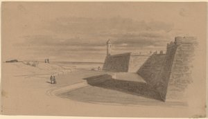 Graben bei Fort Marion, Florida