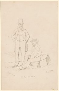 Herr Way und Herr Booth von James Wells Champney