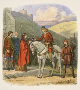 Edward ermordet in Corfe, 18. März 978, aus 