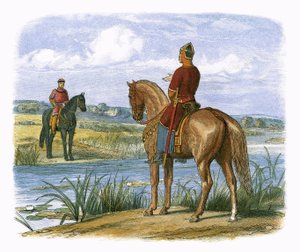 Heinrich und Stephan beraten sich über die Themse von James William Edmund Doyle