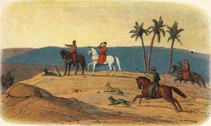 Richard weigert sich, die Heilige Stadt zu betrachten, 1192 1864 von James William Edmund Doyle