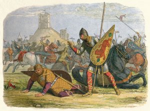 Robert verwundet seinen Vater, 1079, 1864