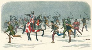 List von Lord Fauconbridge bei Towton, 1461, 1864 von James William Edmund Doyle