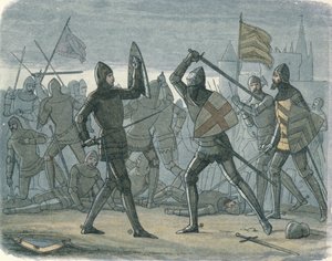 Die Entlastung von Calais, 1864 von James William Edmund Doyle