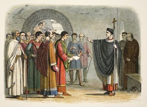 Thomas Becket verbietet dem Earl of Leicester, über ihn zu urteilen