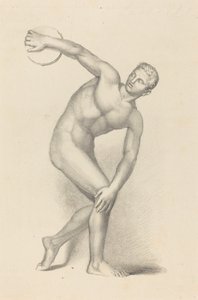 Diskobolus, von Myron von James William Giles after John Flaxman
