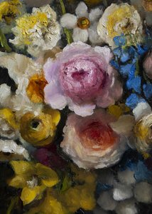 Lebendige Blumenblüten