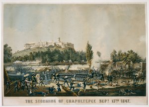 Der Sturm auf Chapultepec, 13. September 1847