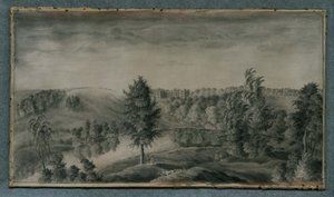 Ansicht von Temple Newsam House, von Osten von James the Younger Lambert