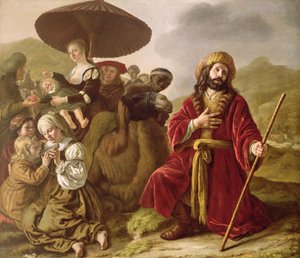 Jakob sucht Esaus Vergebung von Jan (1620 76) Victors