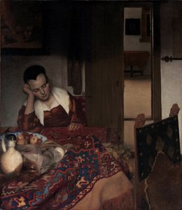 Ein schlafendes Mädchen (Gemälde von Johannes Vermeer)