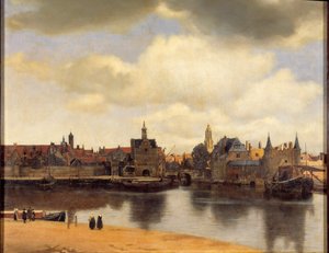 Ansicht der Stadt Delft von Jan (1632 75) Vermeer