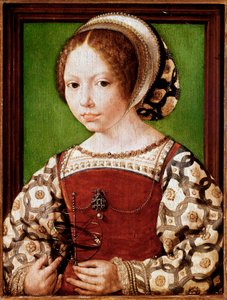 Porträt einer jungen Prinzessin, wahrscheinlich Dorothea von Dänemark