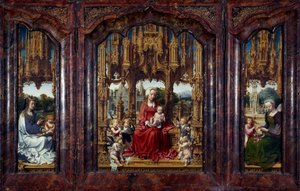Malvern-Triptychon von Jan (c.1472 c.1533) Gossaert