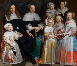 Meyndert Sonck mit Frau und Kindern, 1662 von Jan Albertsz. Rotius