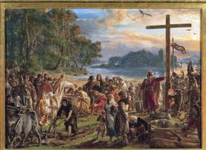 Die Christianisierung Polens, 966