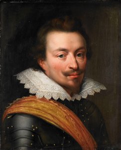 Porträt von Jan dem Jüngeren, Graf von Nassau-Siegen (Graf Johann VIII. von Nassau-Siegen) von Jan Antonisz van Ravesteyn (workshop of)