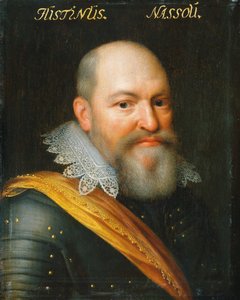 Porträt von Justinus von Nassau, unehelicher Sohn von Prinz Wilhelm I. und Eva Elinx