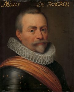 Porträt von Olivier van den Tempel, Herr von Corbeecke von Jan Antonisz van Ravesteyn (workshop of)
