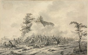 Kavallerieschlacht von Jan Antony Langendijk