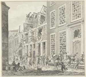 Plünderung des Hauses von Lucas van Steveninck, 1787