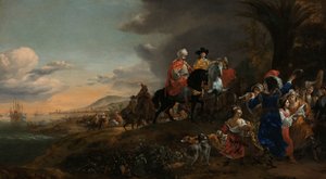 Der niederländische Botschafter auf dem Weg nach Isfahan