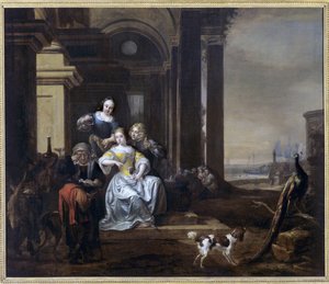 Junge Blonde, 1646-55 von Jan Baptist Weenix