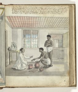 Butterhandel auf Ceylon