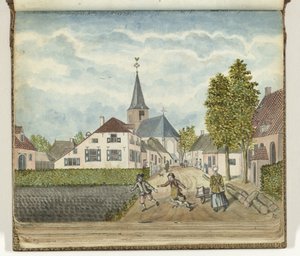 Das Dorf Wehl in Cleefsland von Jan Brandes