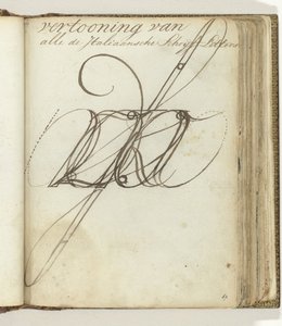 Italienische Schreibschrift von Jan Brandes