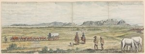 Khoikhoi und Kolonisten auf der Kapebene von Jan Brandes