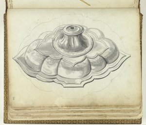 Fuß eines Trinkgefäßes des Königs von Kandy von Jan Brandes