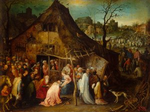 Anbetung der Könige, ca. 1600 von Jan Brueghel the Elder