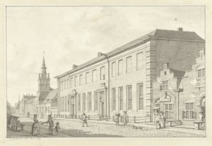 Das Dolhuis, Gasthaus und Altenheim in Rotterdam von Jan Bulthuis