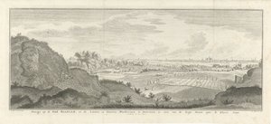 Ansicht von Haarlem und Overveen von Jan Caspar Philips