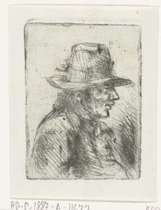 Mann mit Hut