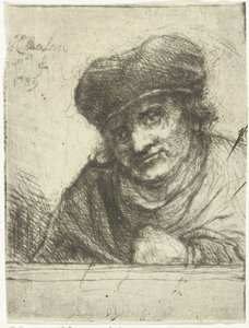 Mann mit Mütze von Jan Chalon