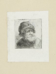Alter Mann mit Turban