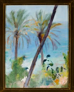 Giardino Garnier - Bordighera. Von einer Reise nach Italien von Jan Ciągliński