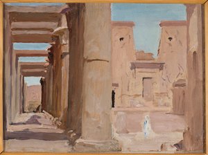 Tempel. Aus der Reise nach Ägypten von Jan Ciągliński